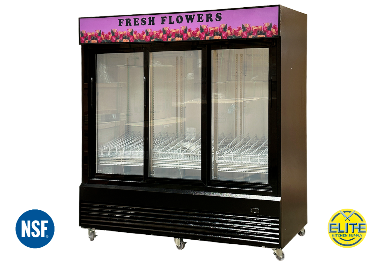 NSF 78 ins flowers Cooler Floral Refrigerator slide FLOWER68RS NSF 78 ins flowers Cooler Floral Refrigerator slide FLOWER68RS