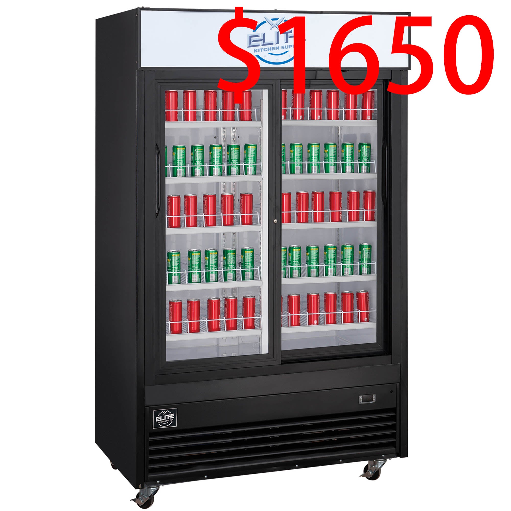 ESM-42R 2-Door Swing Merchandiser Refrigerator