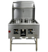 NSF 13+13 in 2 hole Chinese Wok Range waterfall Natural gas