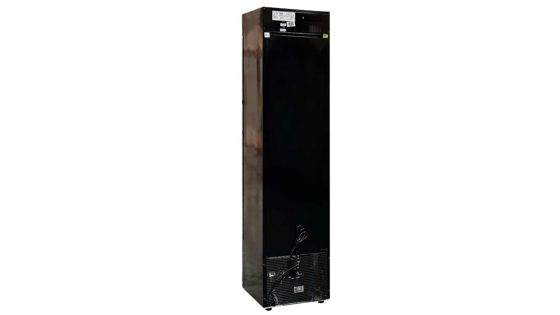 NSF Narrow glass door freezer SD105B