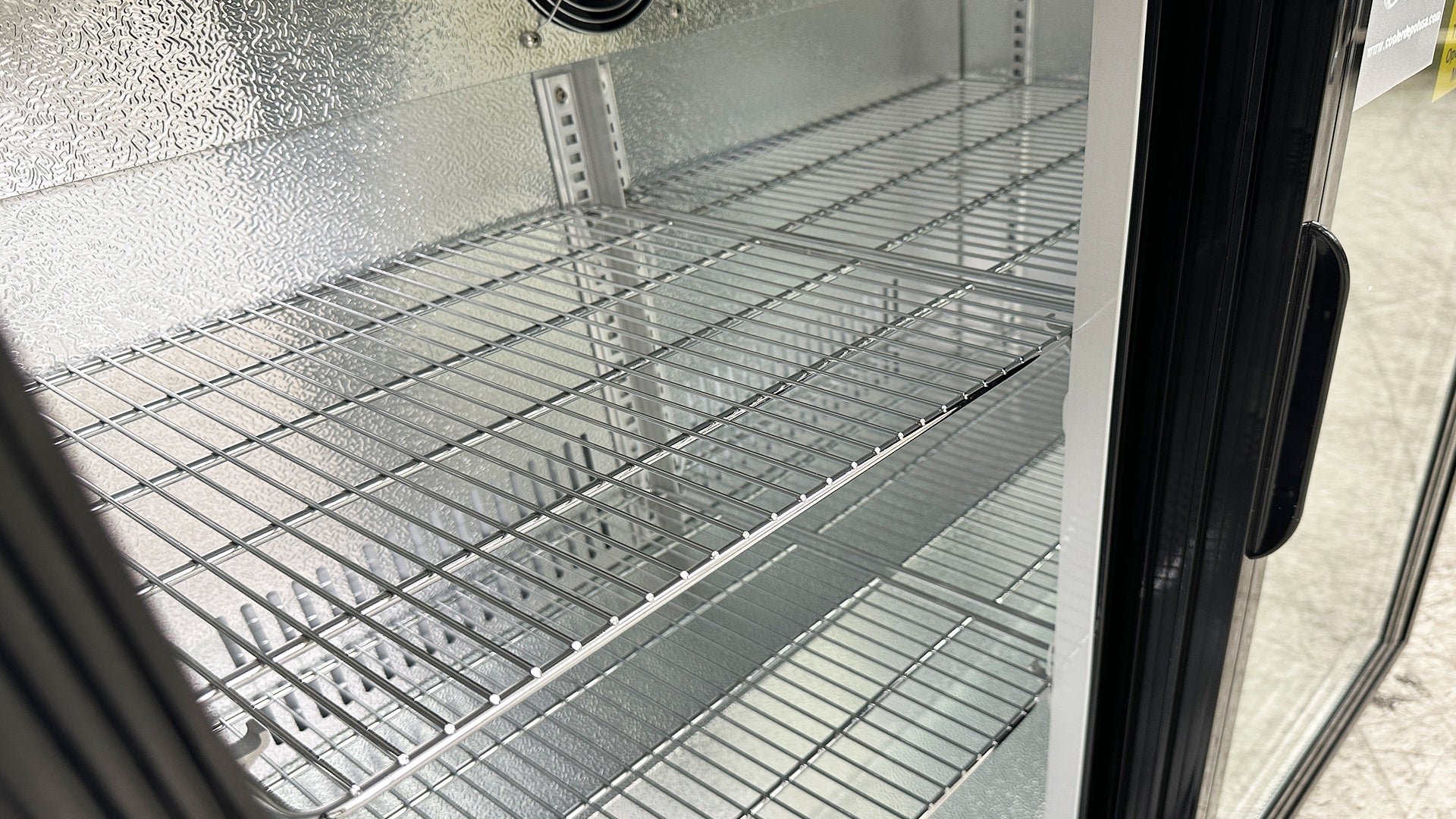 NSF Merchandiser Beverage back bar cooler slide door BB2S