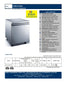 NSF Undercounter refrigerator 27 ins TUC27R