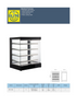 NSF Carib go Countertop Dry Bakery Display Case ZW-318