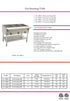 steam table NSF 2 pan gas warmer aerohot CD-GBM-2