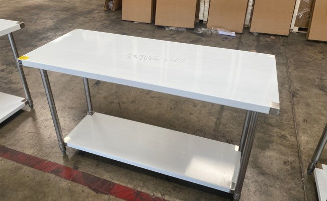 All Stainless Steel Table NSF 36W x 24D x34H inches