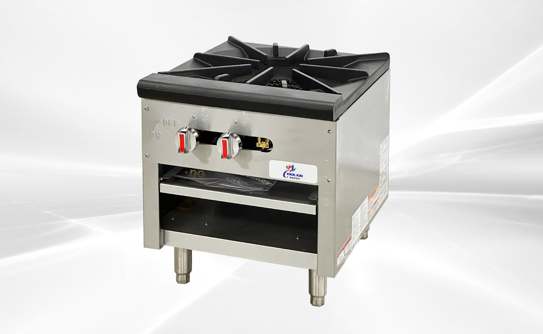 NSF 18 inches Stock Pot Range 1 Burner HS-1