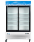 G1.2YBM2F NSF Two glass door refrigerator slide