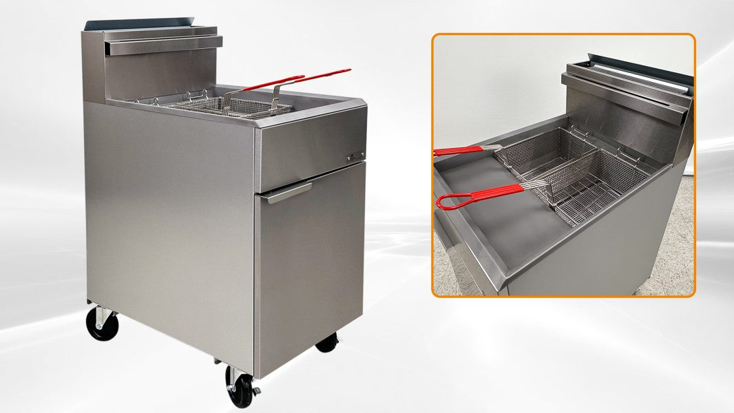 70 lbs NSF natural gas Deep fryer DCF5-NG