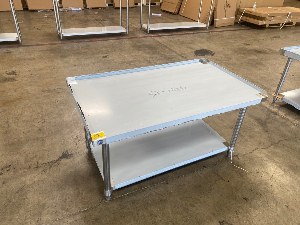 All Stainless Steel Base Equipment Stand NSF SD2848