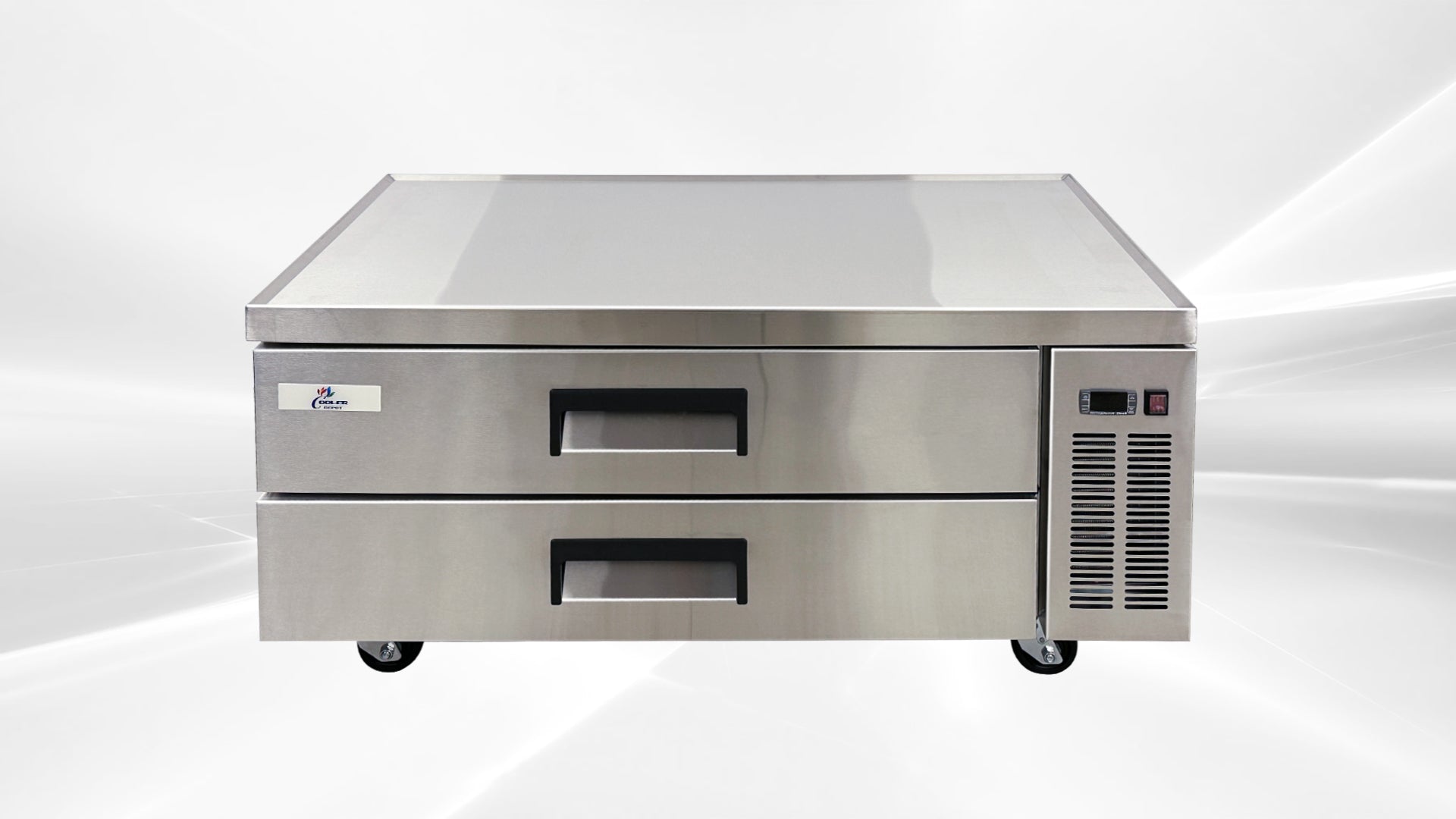 NSF stainless steel refrigerator Chefs Base CB52