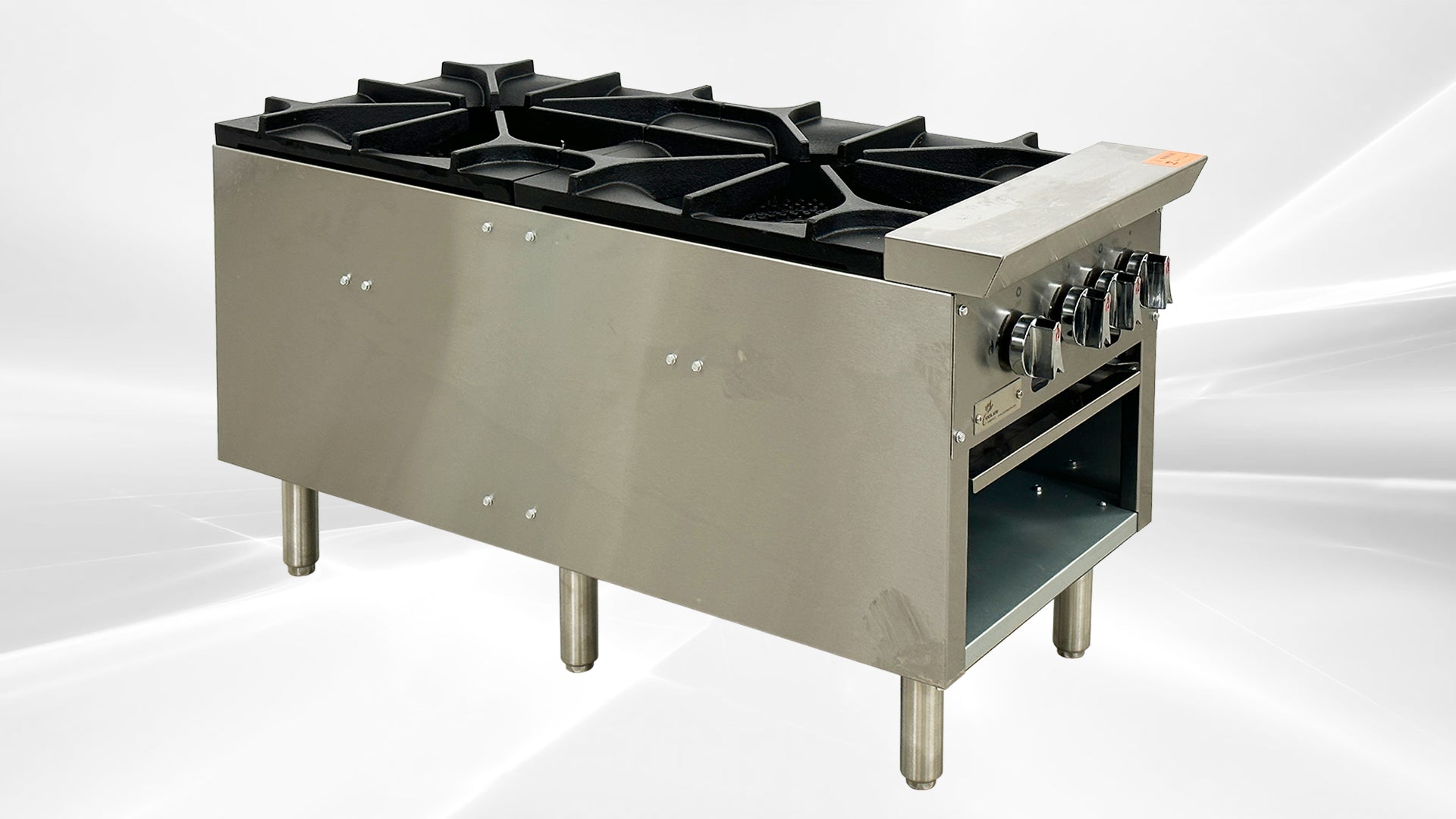 NSF 18 inches Stock Pot Range 2 Burners CCSPA2