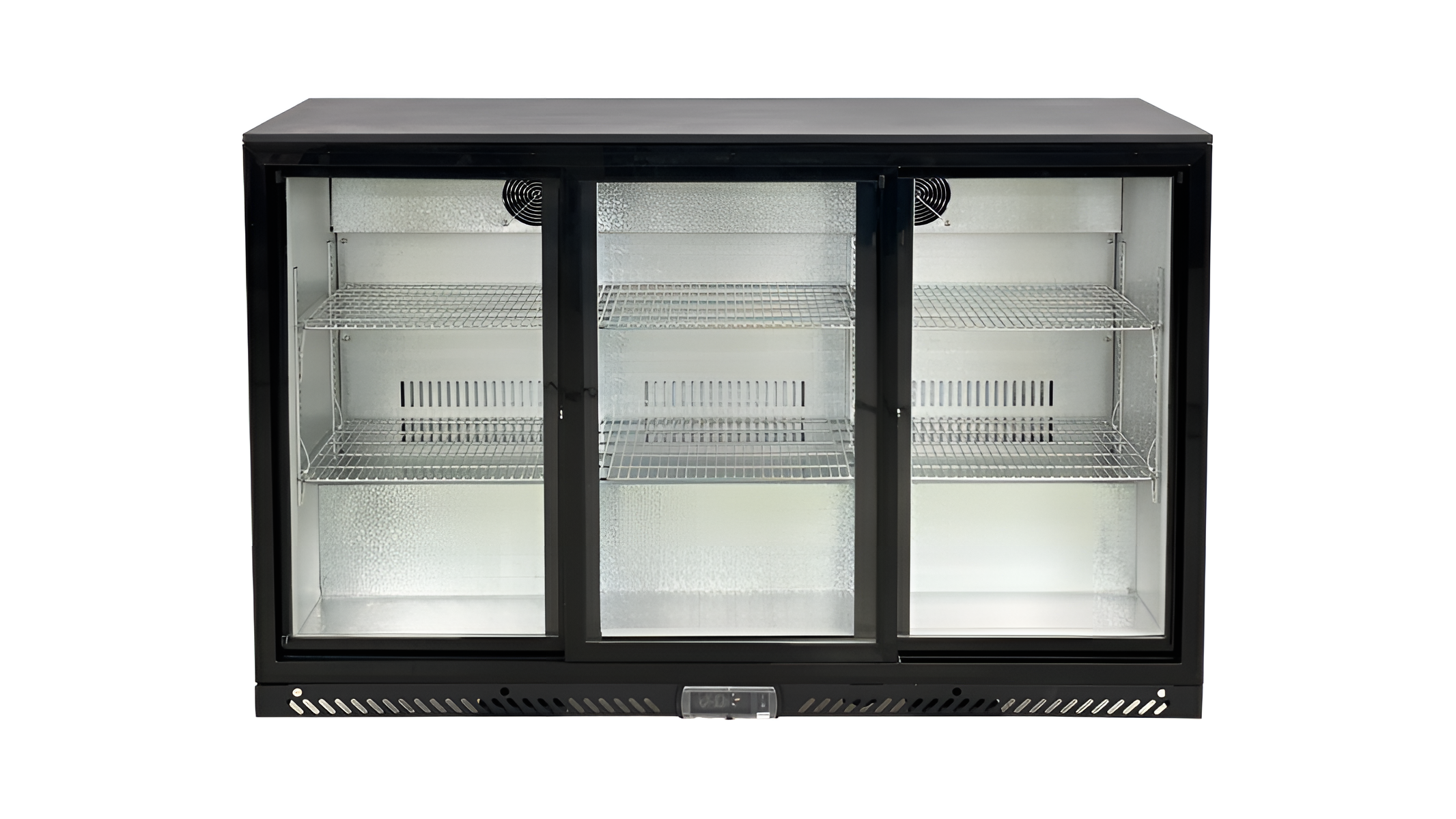 NSF Merchandiser Beverage back bar cooler slide door BBT350S