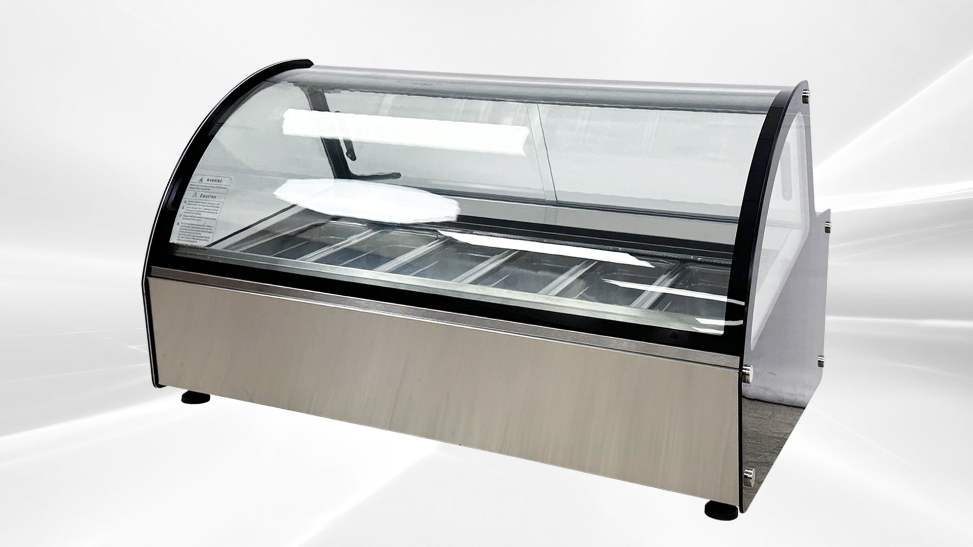 NSF Gelato case Dipping Freezer Ice Cream Cabinet DW-6R