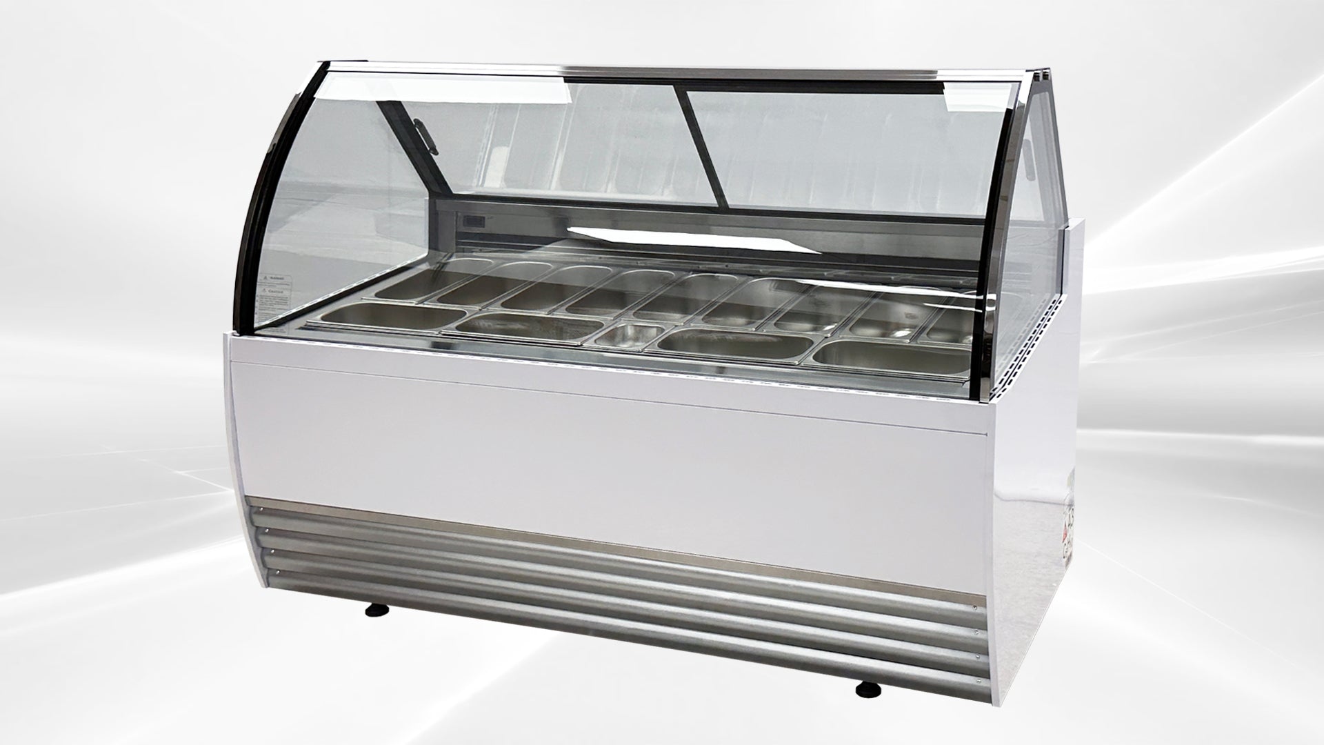 NSF 13 pan Gelato Ice Cream Display Showcase DW-13R