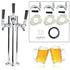 Triple Faucet Beer Kegerator Dispenser tap UUD3