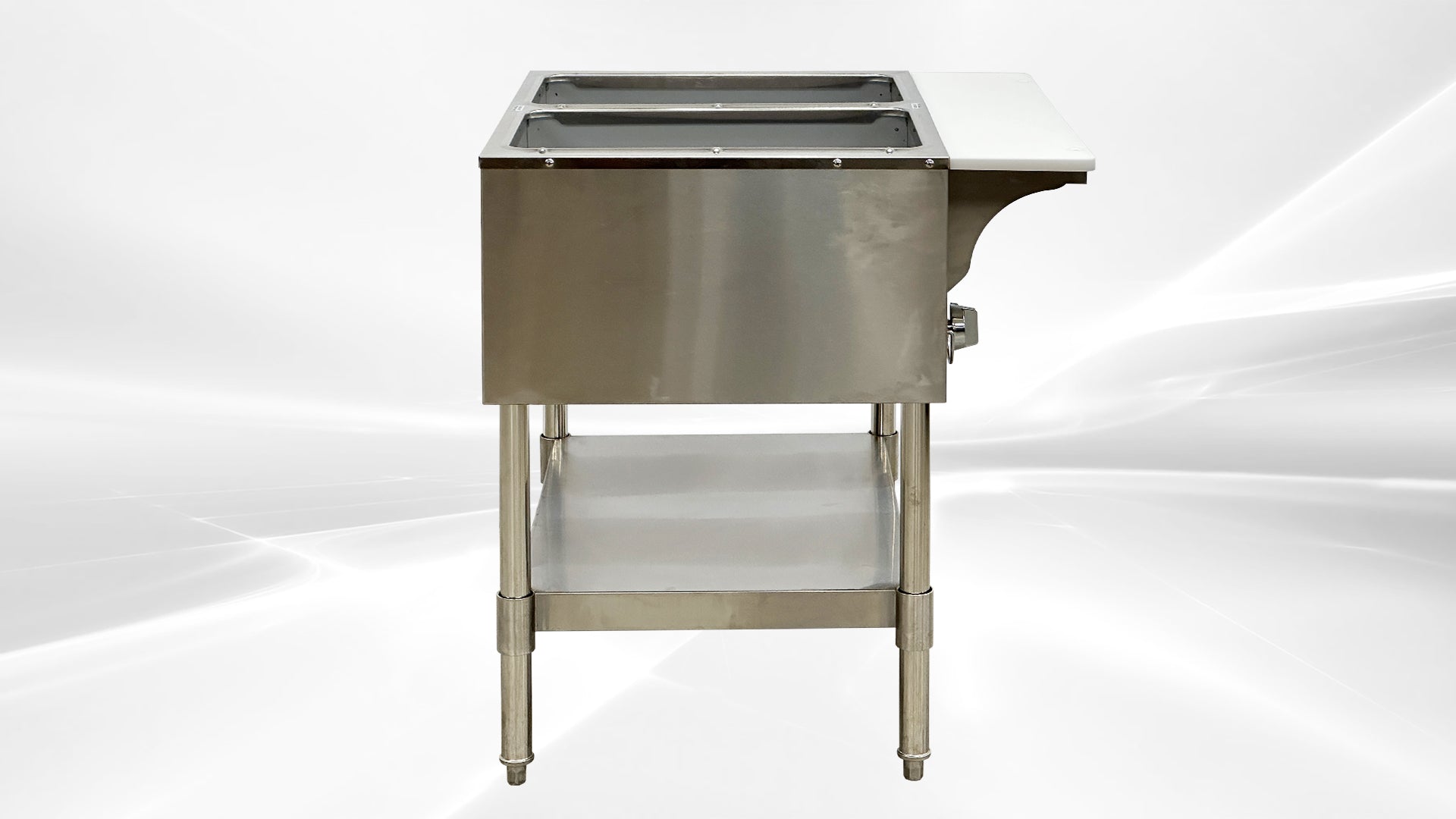 steam table NSF 2 pan gas warmer aerohot CD-GBM-2