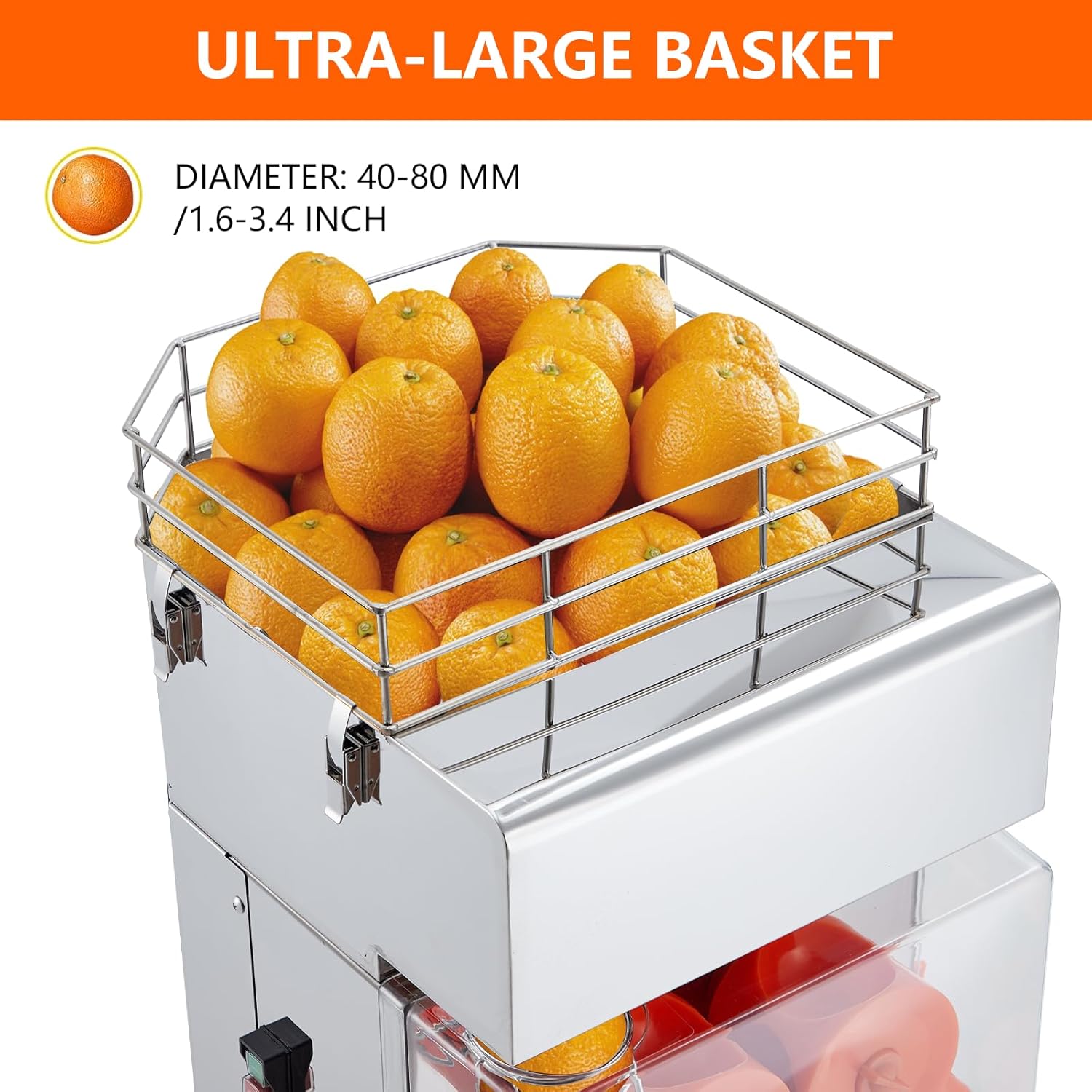 NSF Commercial Orange Juicer Squeezer Extractor Machine 2000E-2