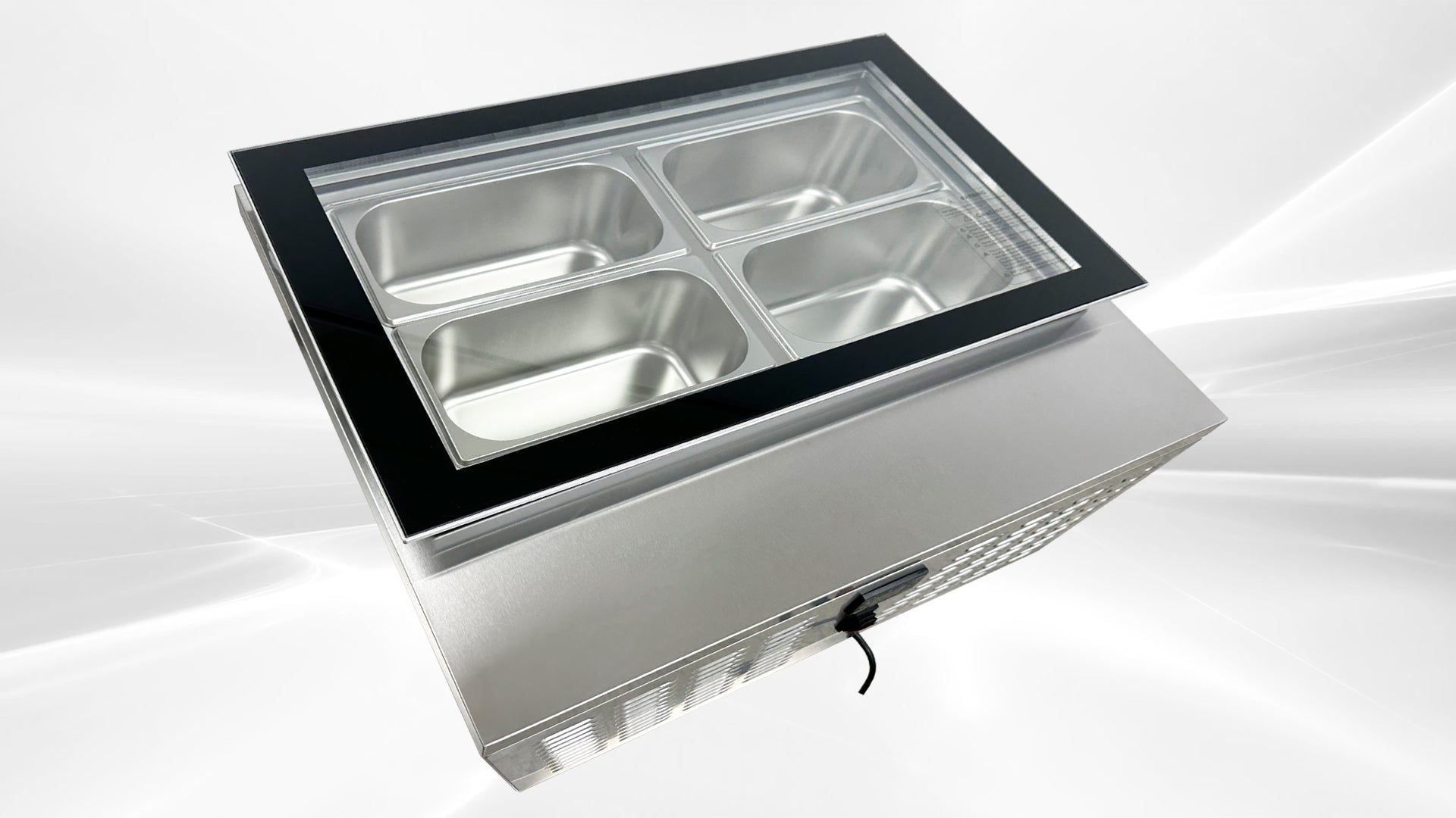 NSF 4 pan Countertop Gelato Ice Cream Display DW-67L