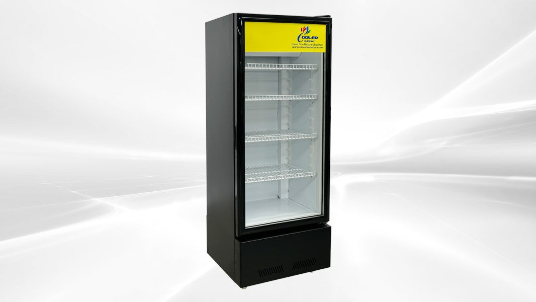 NSF 58 inch high glass door refrigerator LC-230A