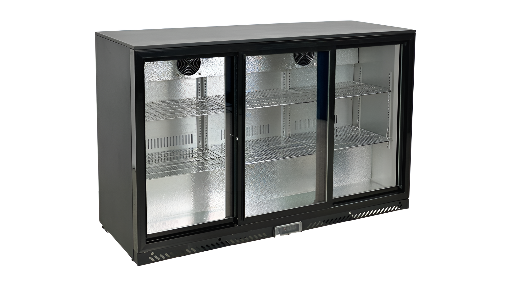 NSF Merchandiser Beverage back bar cooler slide door BBT350S