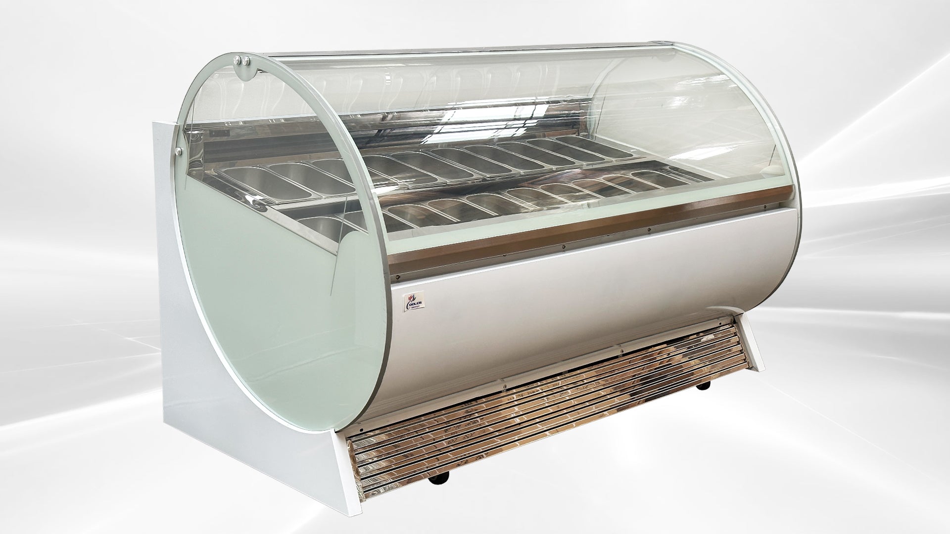 NSF 75 ins 20 pan Gelato Ice Cream Freezer 220v DC-20F