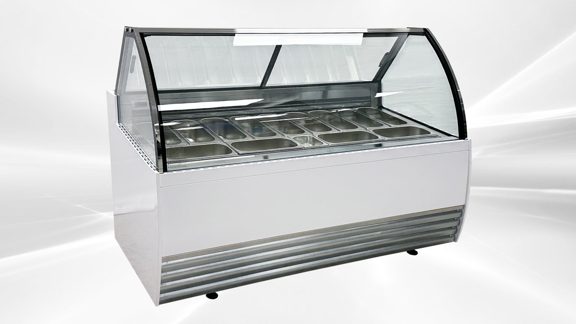 NSF 13 pan Gelato Ice Cream Display Showcase DW-13R