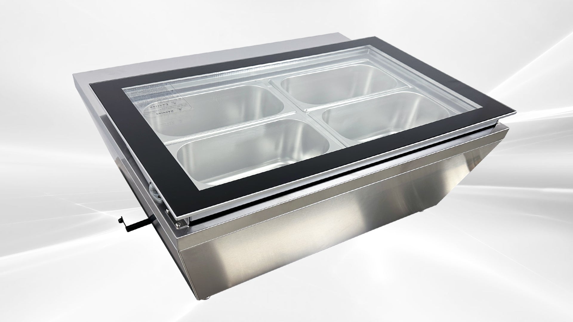 NSF 4 pan Countertop Gelato Ice Cream Display DW-67L