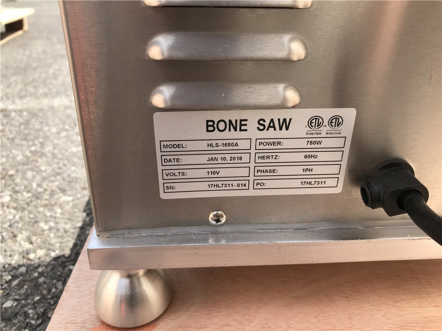 NSF Commercial bone freezer Meat Saw HLS1650