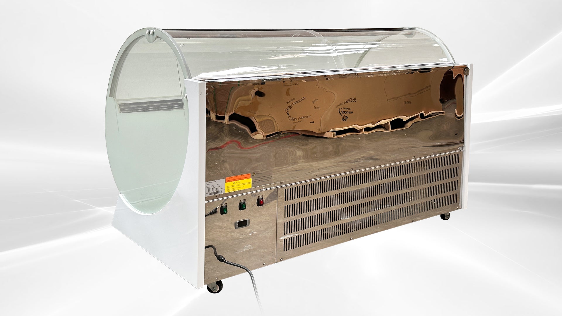 NSF 75 ins 20 pan Gelato Ice Cream Freezer 220v DC-20F