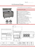 60 ins 6b24g NSF oven range CD-R6-24G