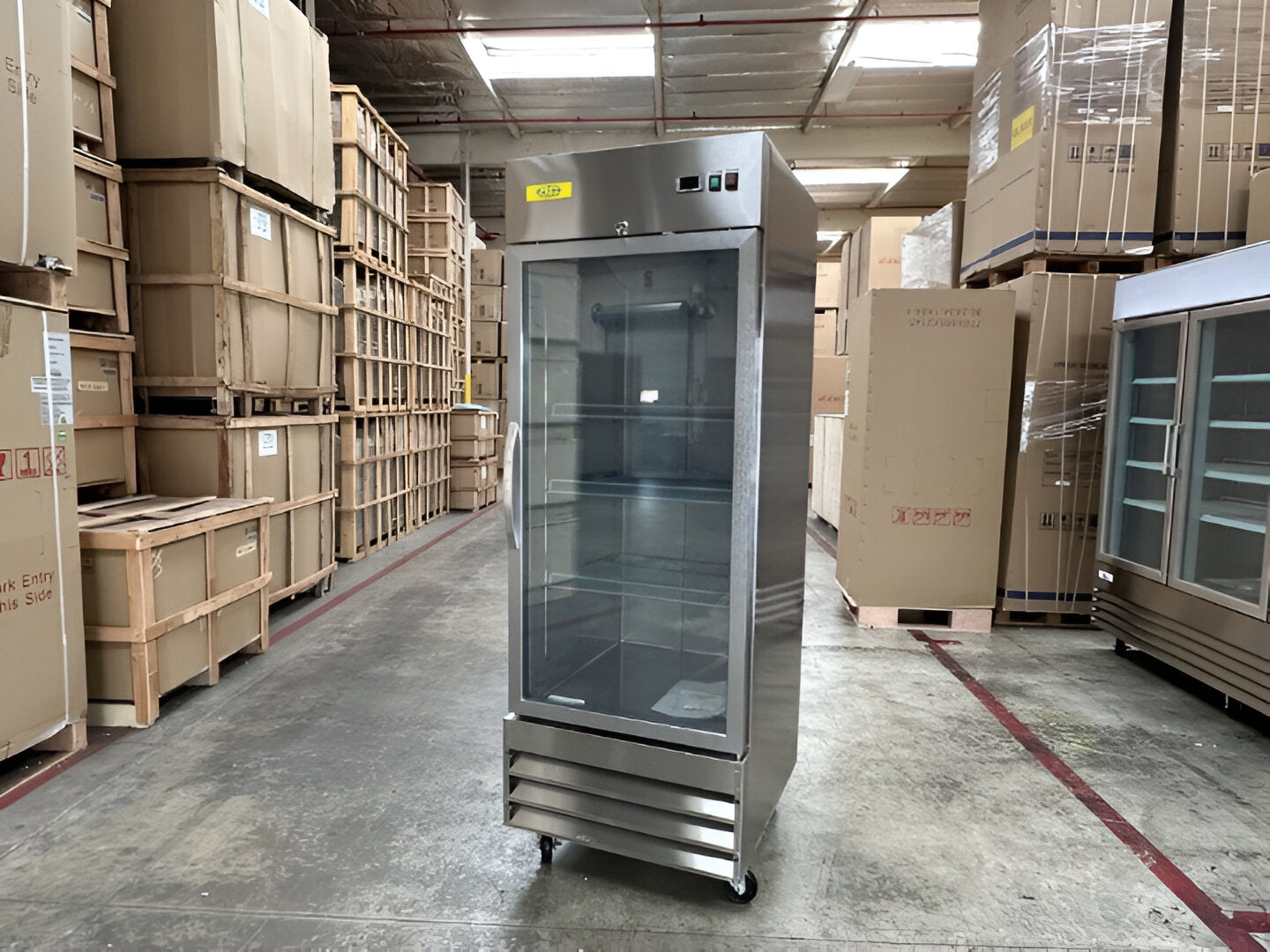 NSF Stainless Steel Refrigerator one door CFD1G