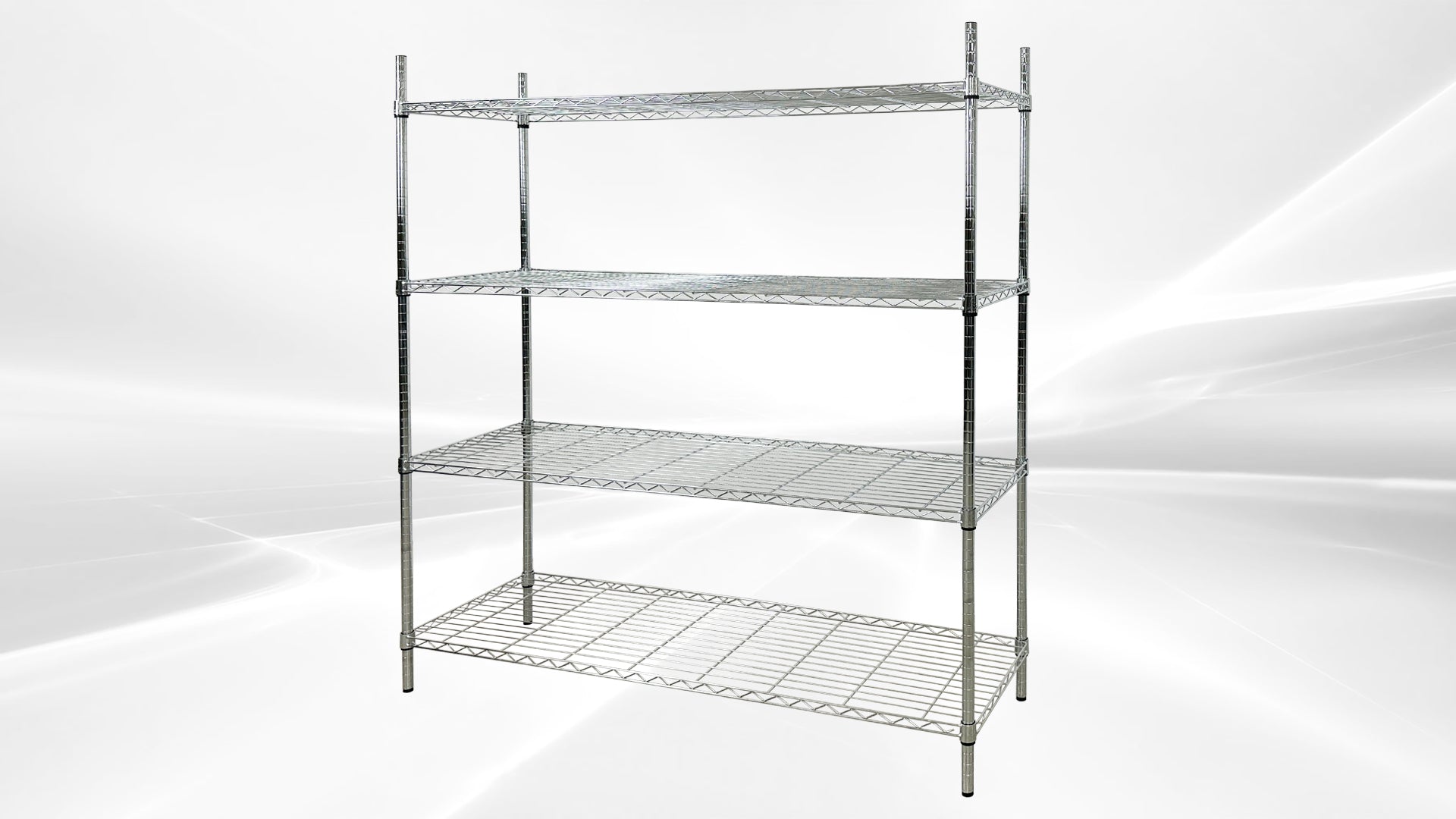 NSF H71xW60xD18 4 Tier Wire Shelving