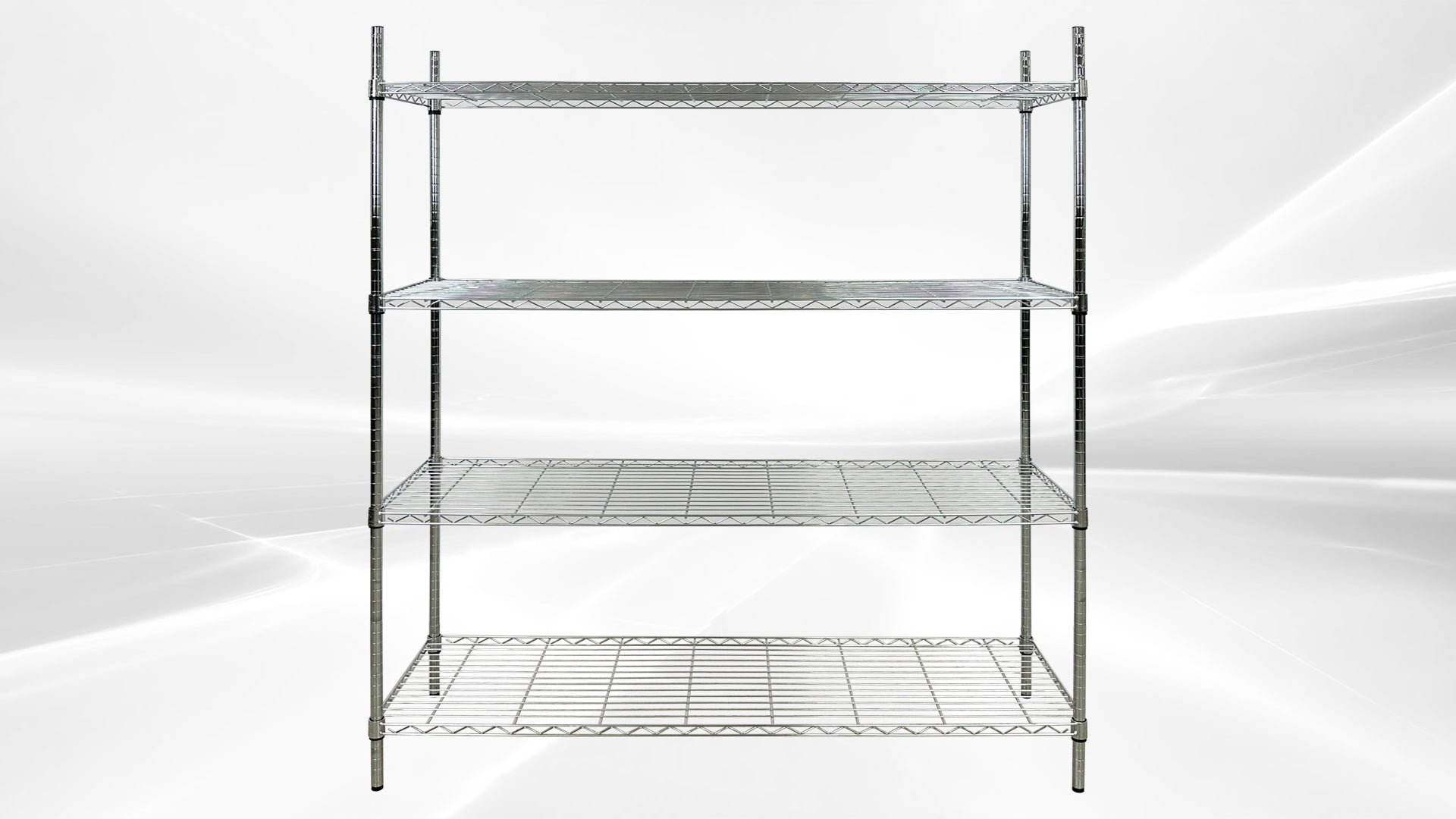 NSF H71xW60xD18 4 Tier Wire Shelving