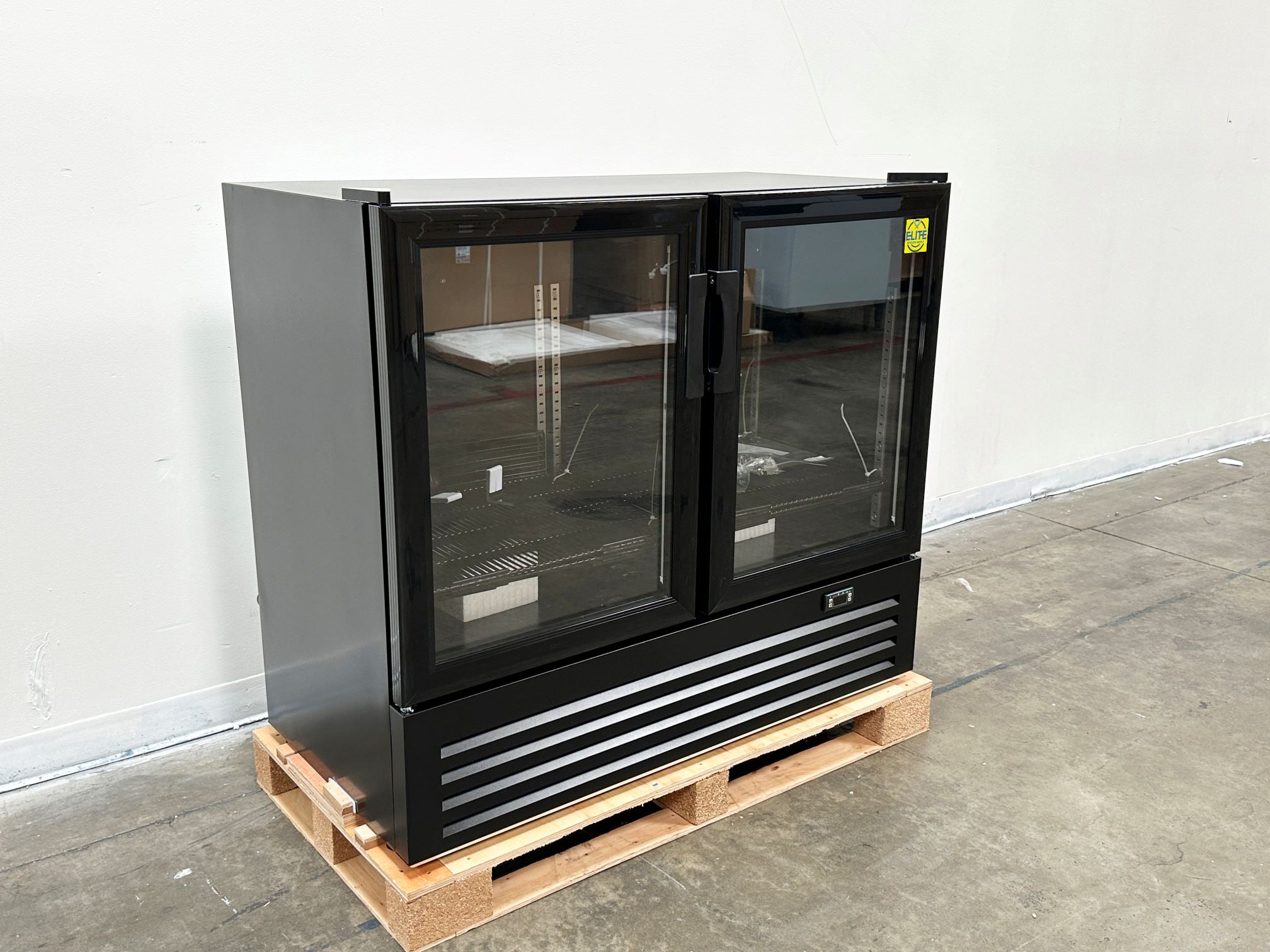 NSF ETL Two Glass Door upright refrigerator GC320