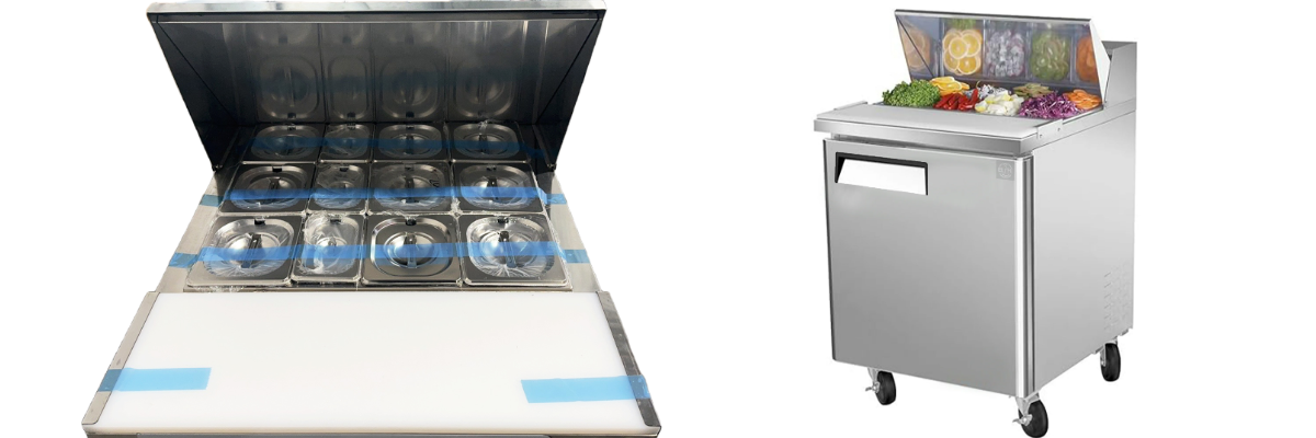 NSF Sandwich Prep Table 28 ins ASR-0776