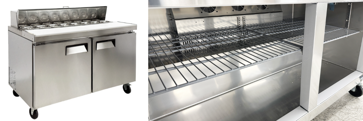 NSF Sandwich Prep Table 60 inches ASR-15376