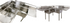 NSF Corner Sink 3 Compartment C3T181812-18LRC