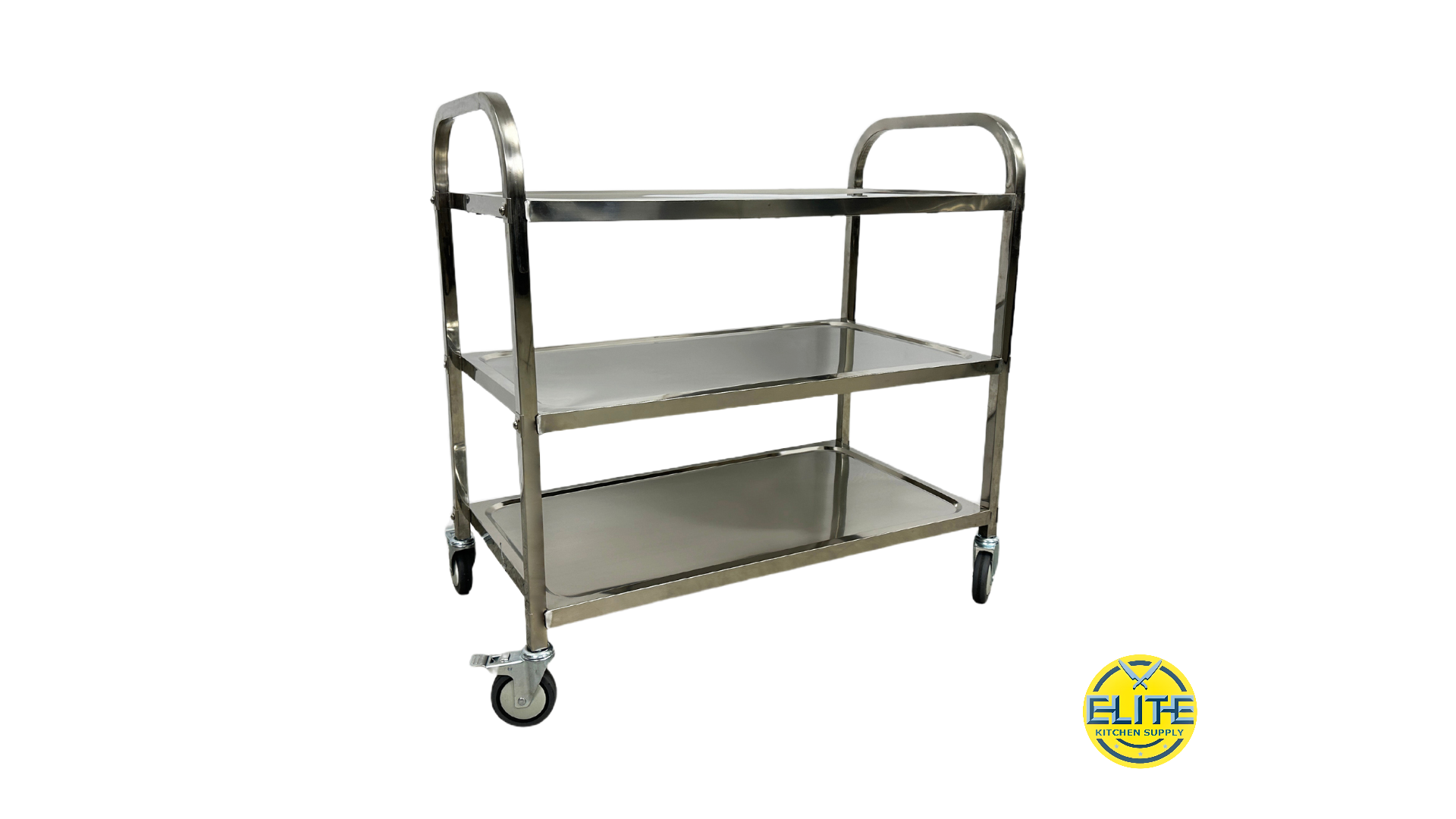 3 Tier stainless steel Utility Cart Rolling Storage CAR3