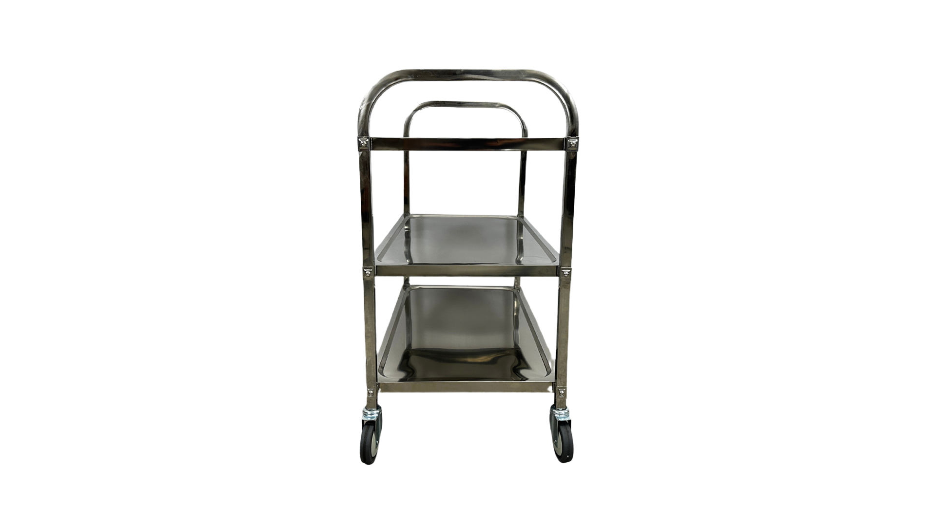 3 Tier stainless steel Utility Cart Rolling Storage CAR3