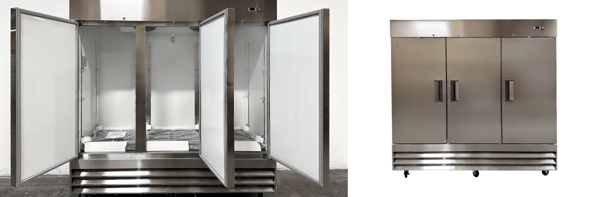 NSF Reach In Three door refrigerator CFD-3RR