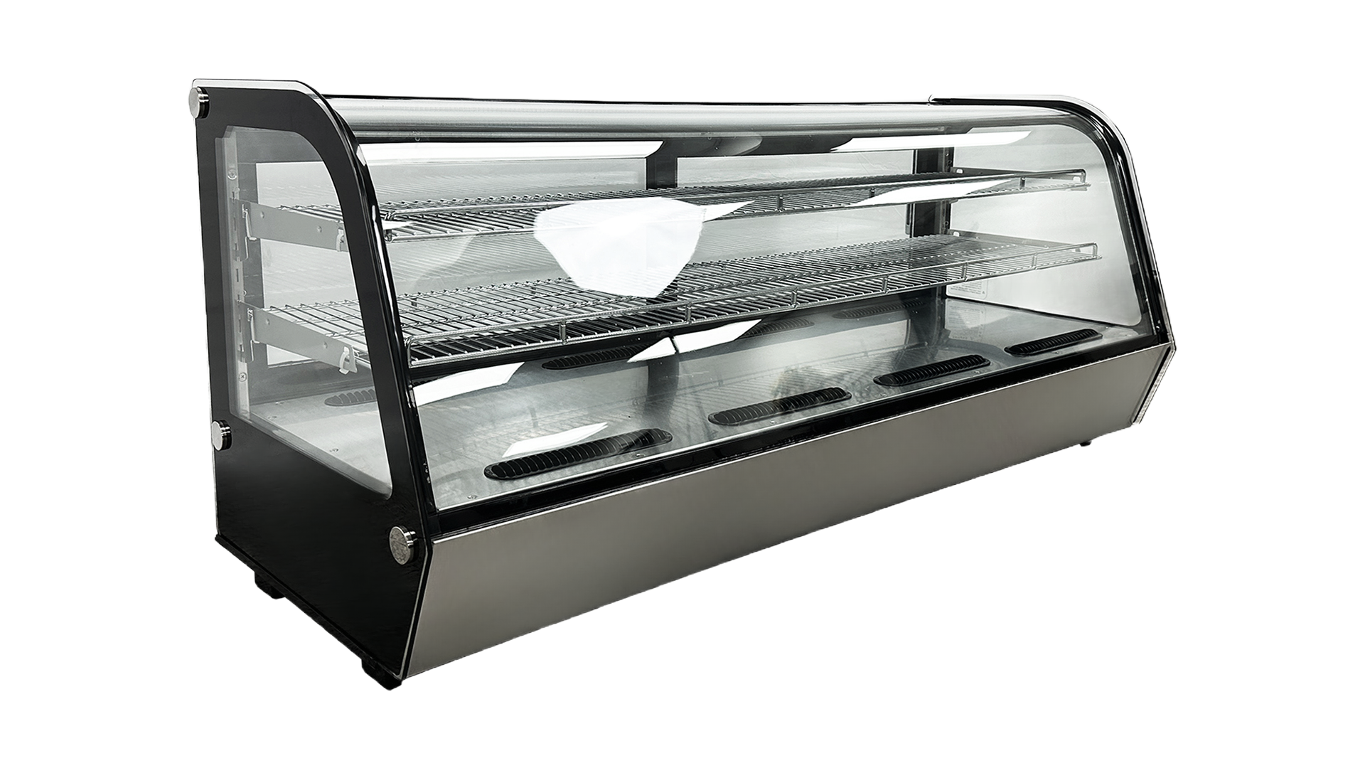 NSF 5 ft Black Refrigerated Countertop Display CW-250R