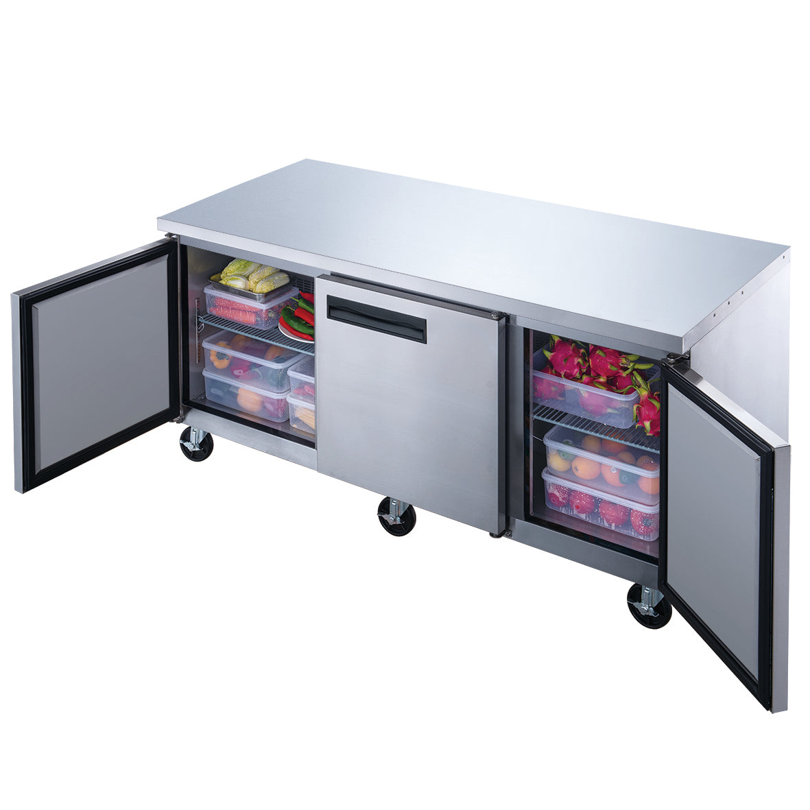 EUC60R 2-Door Undercounter Commercial Refrigerator – Elite Kitchen Supply