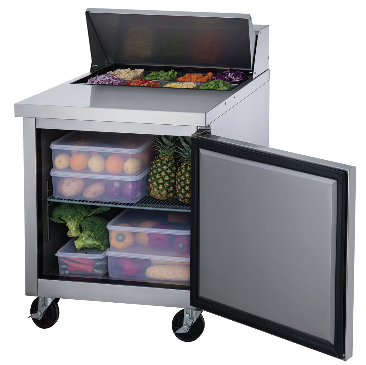 ESP30M Mega Top Food Prep Table Commercial Refrigerator