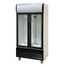 NSF 36 in two glass door upright refrigerator CLG-400BF