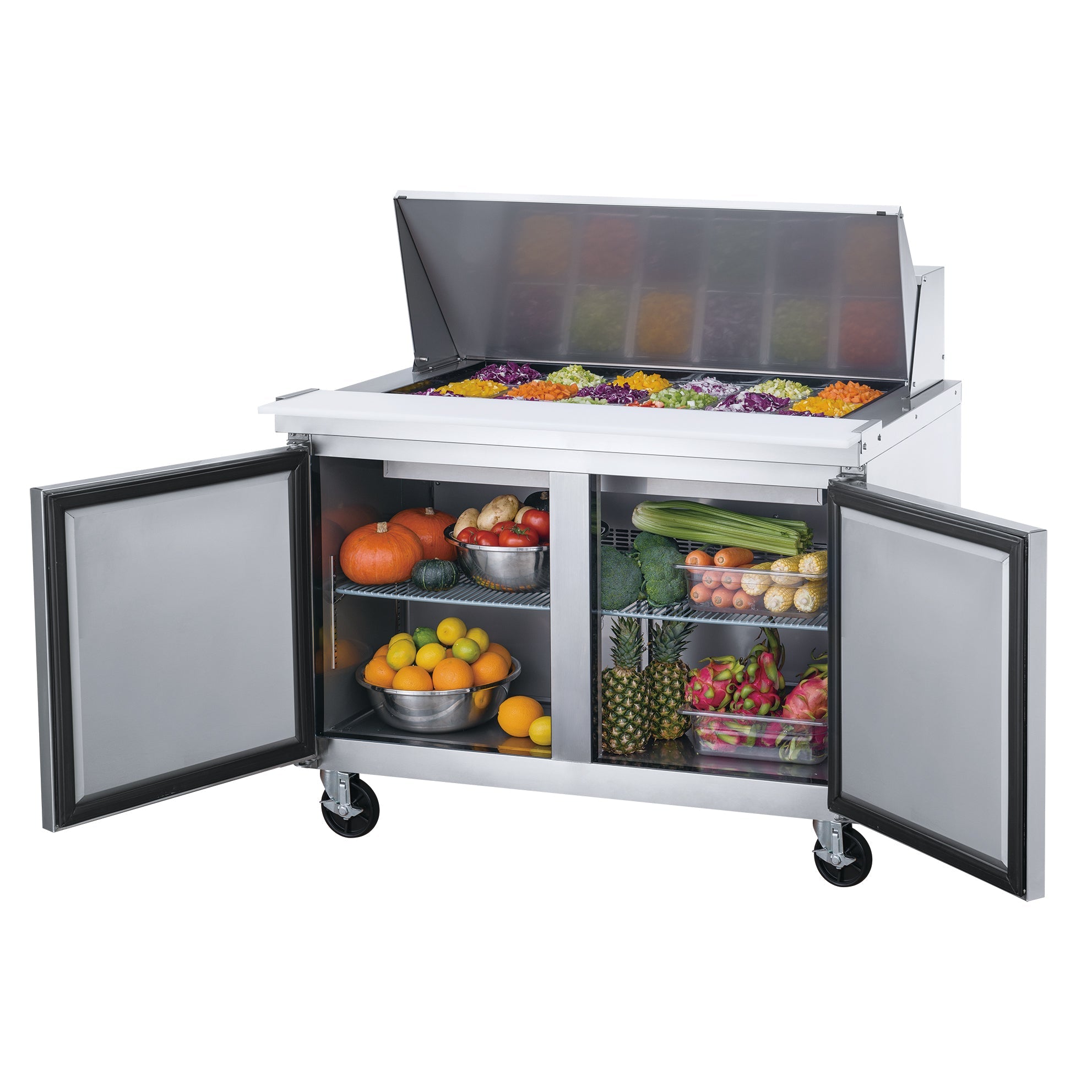 ESP61M Mega Top Food Prep Table Commercial Refrigerator