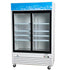 G1.2YBM2F NSF Two glass door refrigerator slide