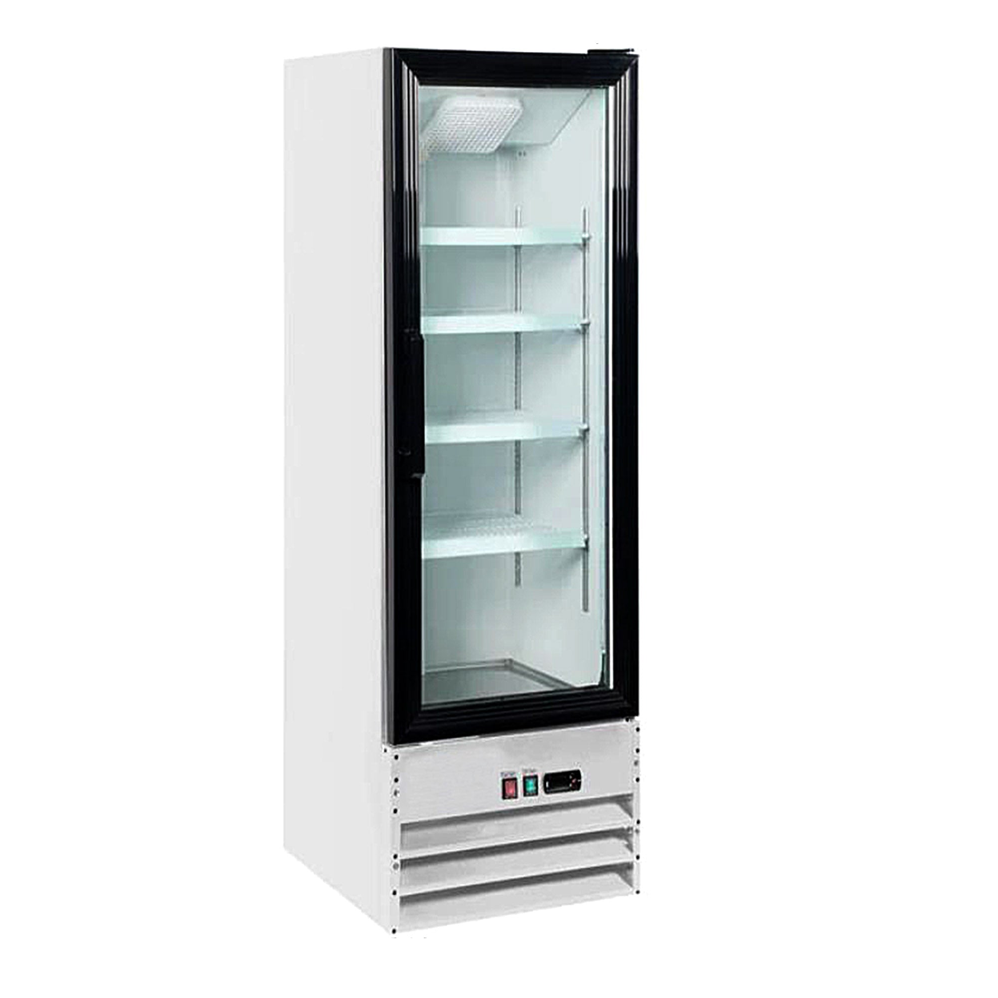 G258BMF NSF 60 inch high glass door refrigerator