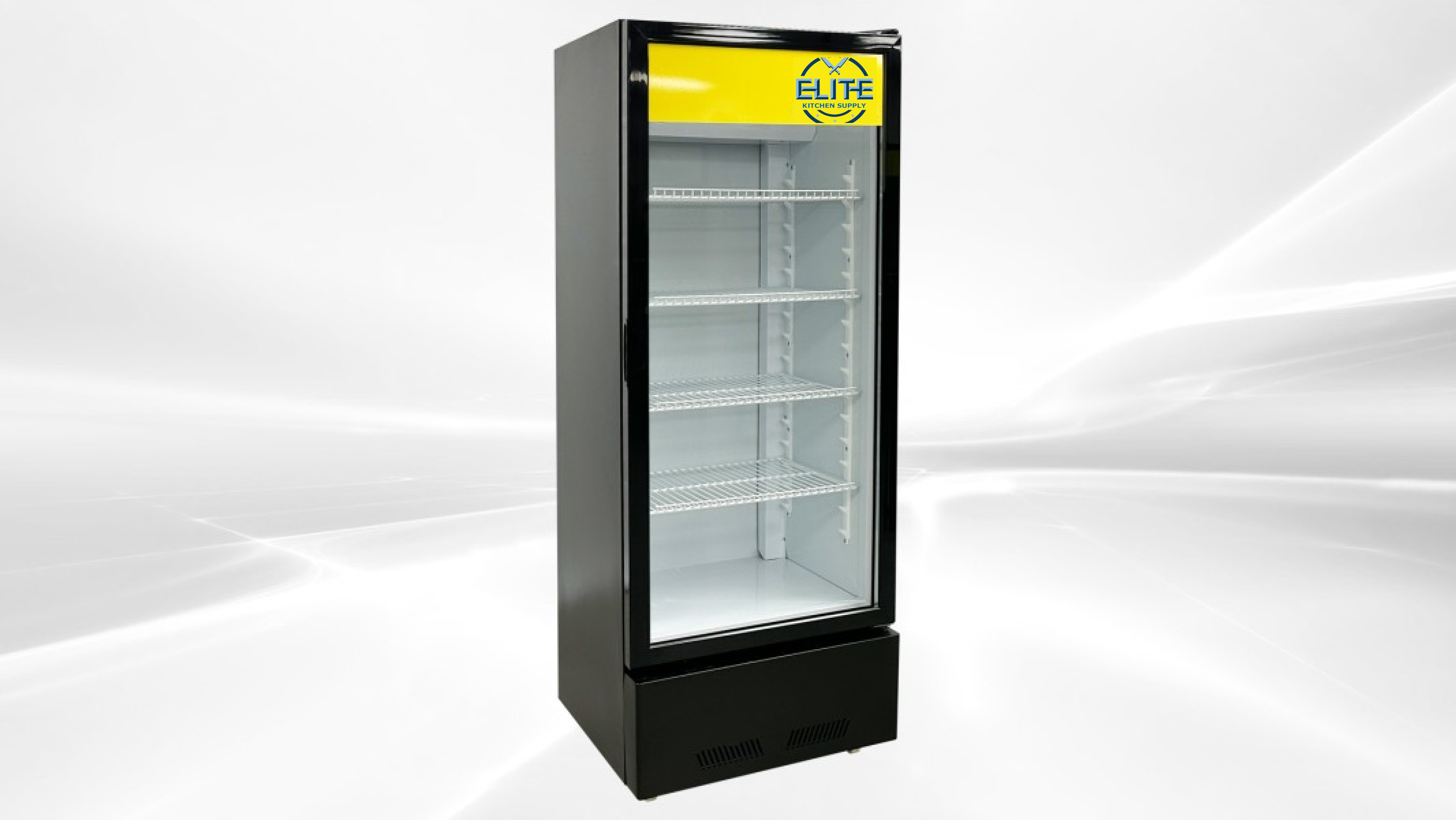 NSF 64 inch high glass door refrigerator LC320A