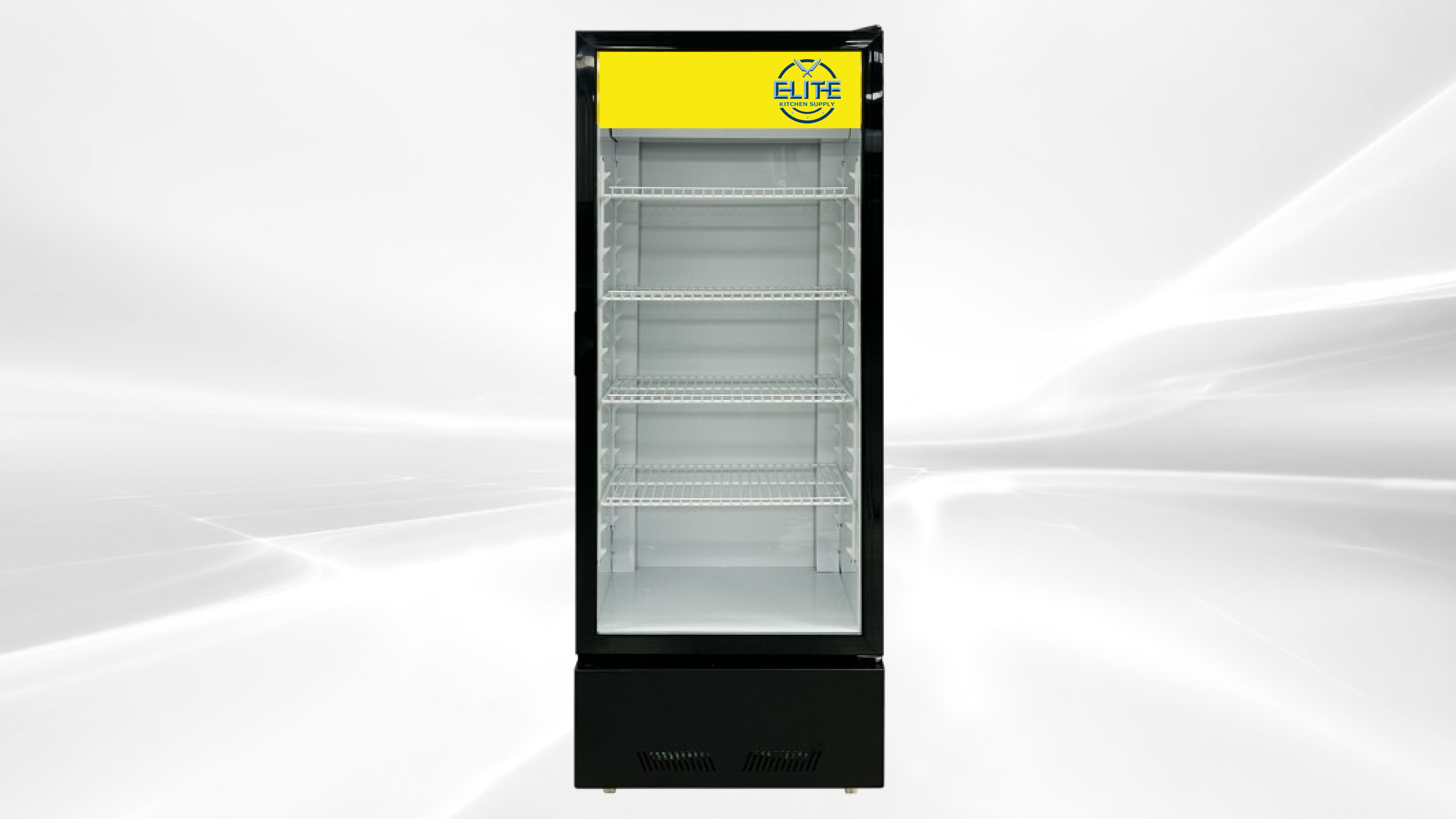 NSF 64 inch high glass door refrigerator LC320A