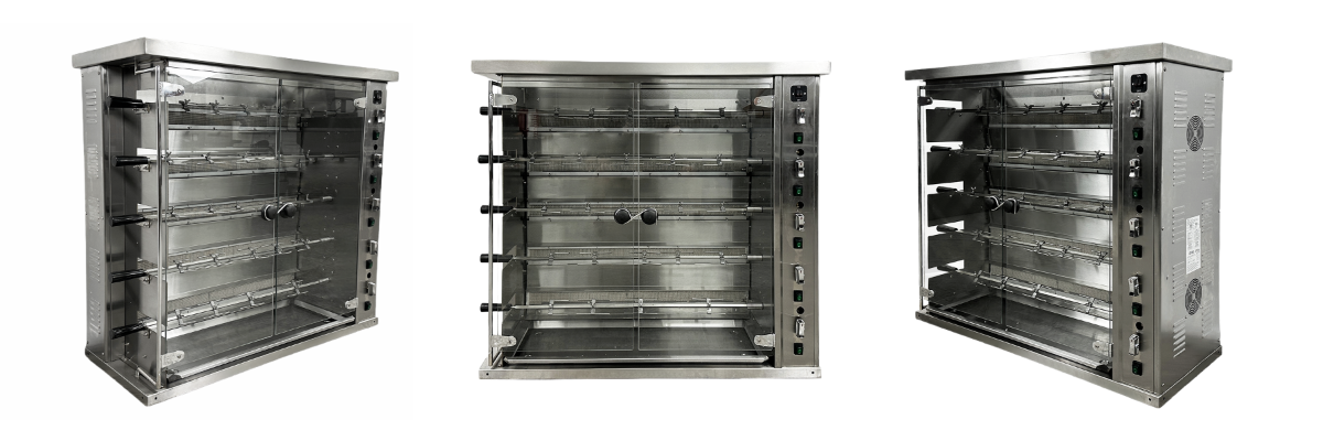 NSF 25 Chicken Commercial Rotisserie Oven Machine Gas KJ-5